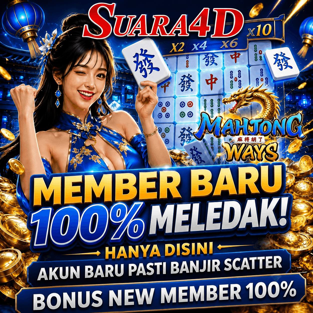 Suara4D: Situs Slot Terpercaya Kemenangan Maxwin